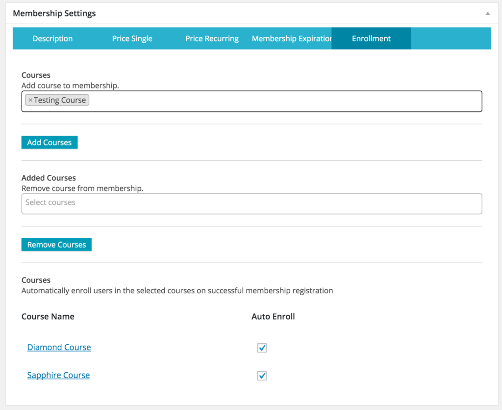 Automatic Enrollment with LifterLMS Membership Plugin