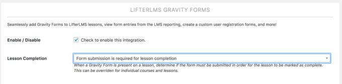 Getting Started with LifterLMS Gravity Forms | LifterLMS