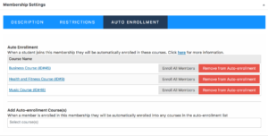 LifterLMS autoenrollment