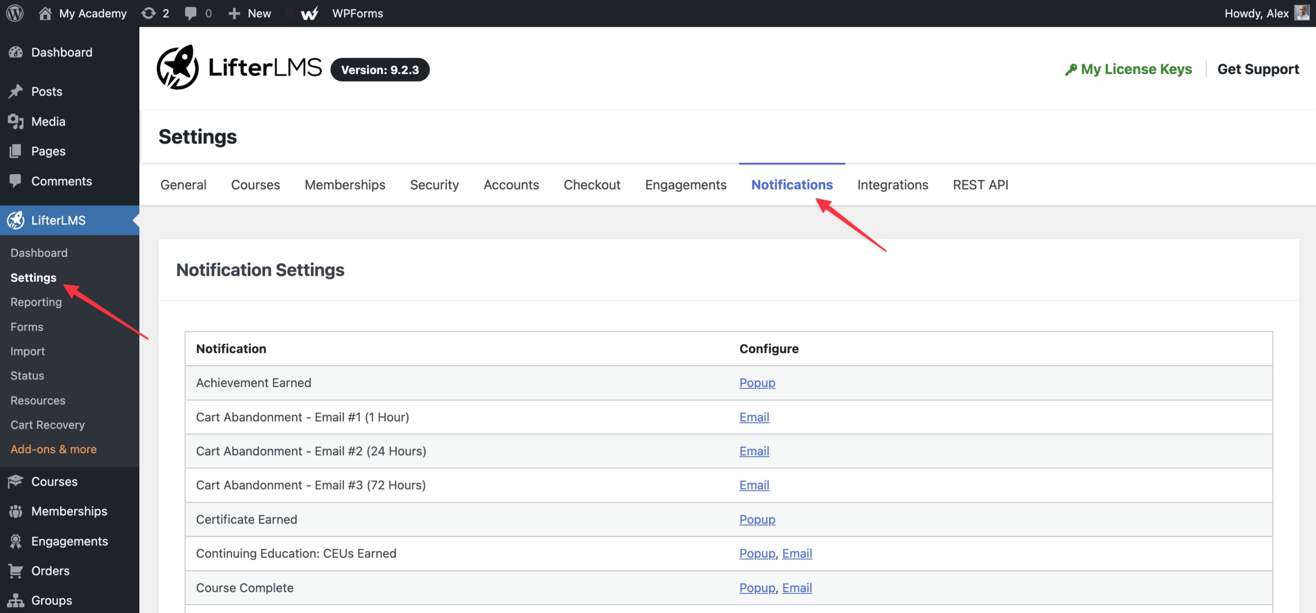 Getting Started with LifterLMS Notifications | LifterLMS