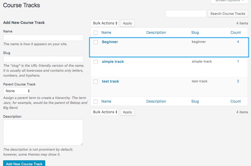 What is a LifterLMS Course Track? - LifterLMS