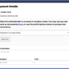 Screenshot of test/sandbox mode credit card checkout fields on checkout page in LifterLMS