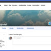 Screenshot of the LifterLMS Social Learning Individual Profile Page with Timeline