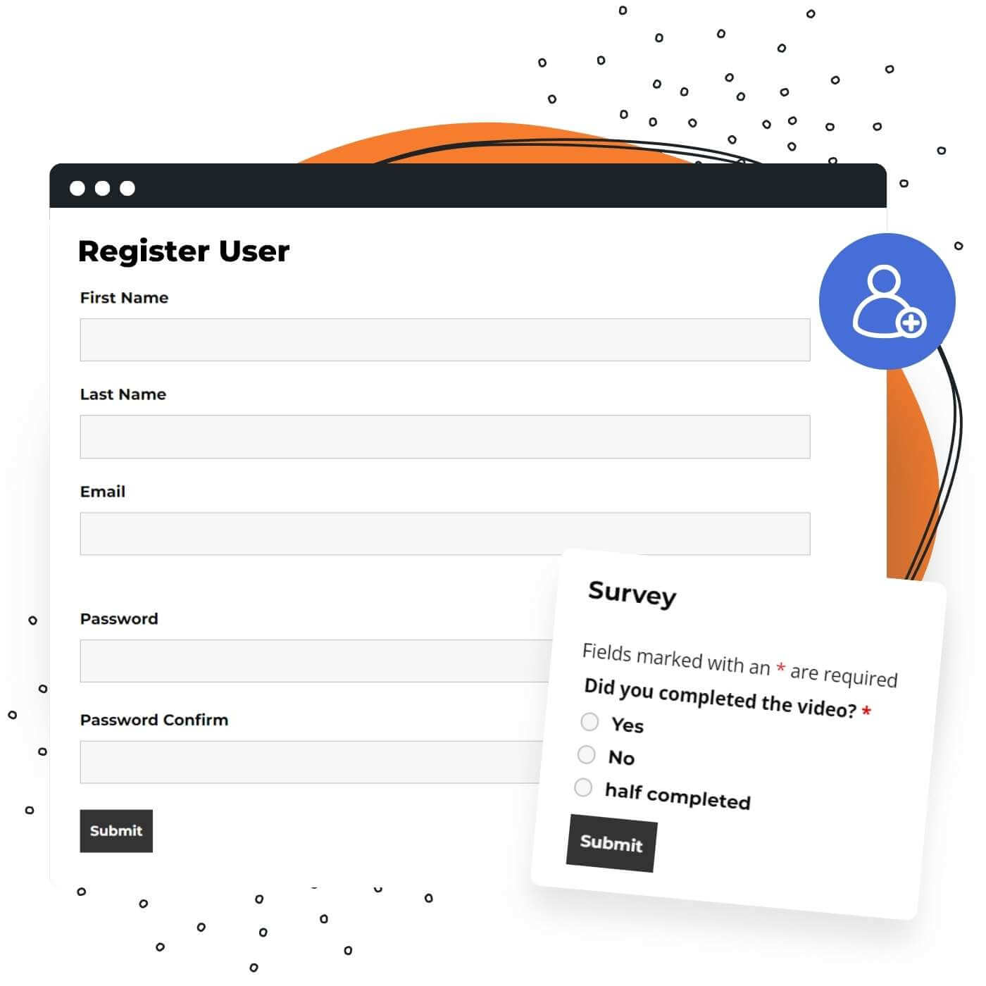 Customize the user registration form using Ninja Forms and LifterLMS