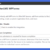 Screenshot of WPForms Integration Settings for LifterLMS