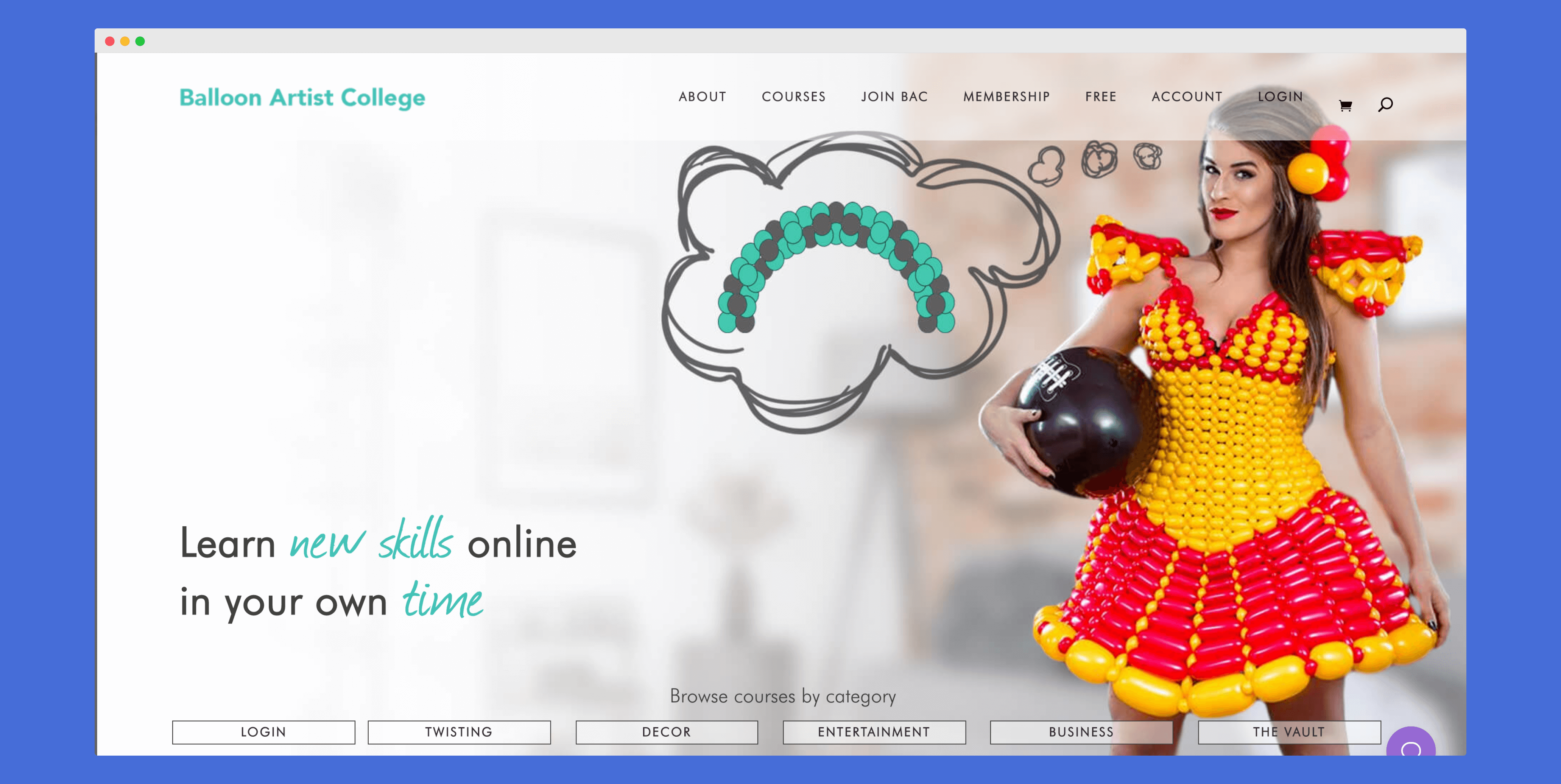 Ballon Artist College Homepage