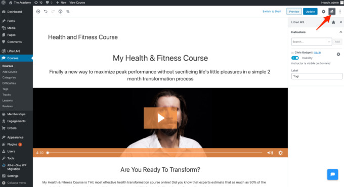 How Do I Add A New Instructor To A Lifterlms Course Lifterlms How Do I Add A New Instructor To A Lifterlms Course Lifterlms