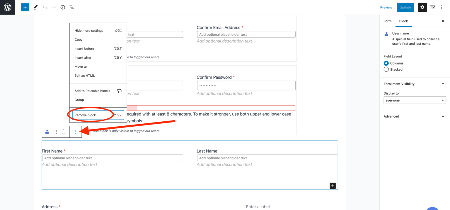 How to set LifterLMS form fields to be required, optional, or hidden ...