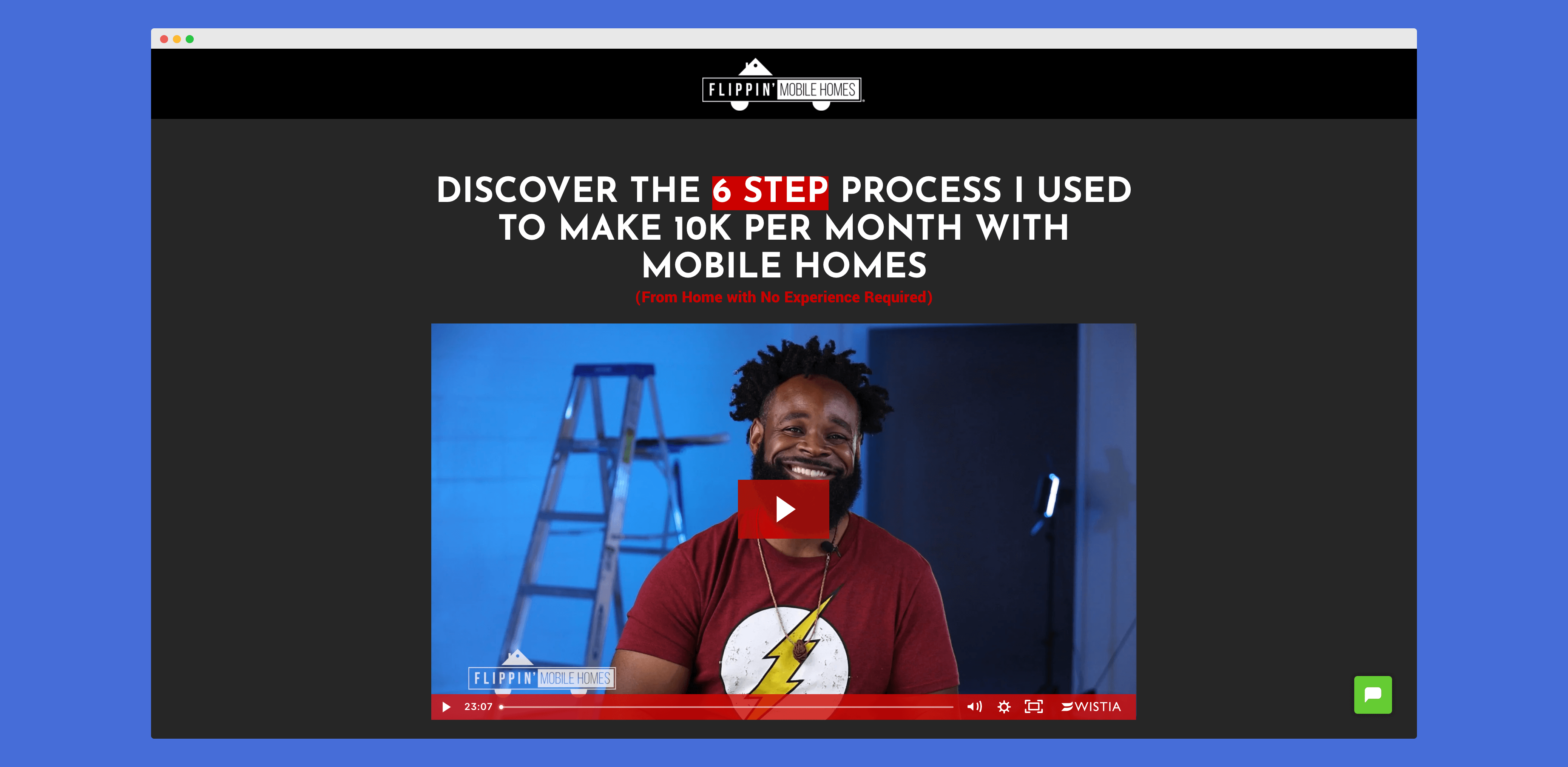 Michael threw himself into learning the ins and outs of this unique niche--flipping mobile homes for profit, finding that a mobile home could be purchased for a nominal price and then sold at a significant markup upwards of 100%. As he learned more, he started noticing opportunities that he had never noticed before. He refers to the Reticular Activating System, a neurological response where one notices seemingly coincidental opportunities—a phenomenon he heard about from Tony Robbins, one of the many marketing and business leaders he pays attention to—to describe how he suddenly saw mobile homes everywhere. Once that happened, he started seeking out potential sellers. What makes the mobile home niche so special is that it allows for business opportunities that might not be available to those without the resources to make entry into traditional real estate. After one year, Michael decided on his next step, sharing his newfound knowledge.
