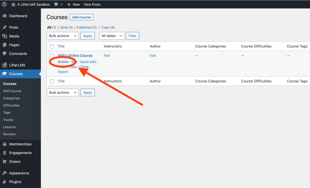 Learndash Migration - LifterLMS Course Builder