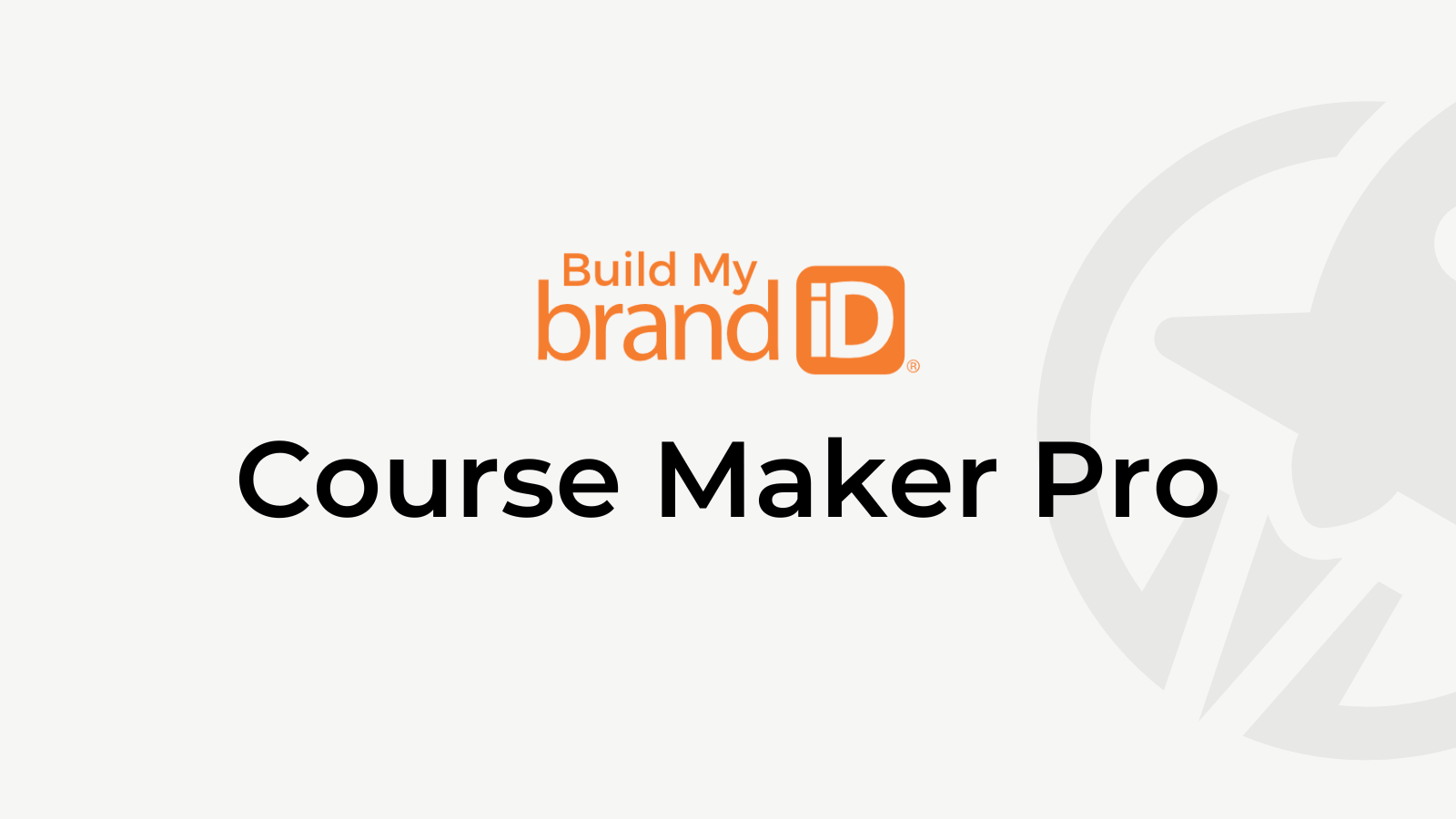 Course Maker Pro
