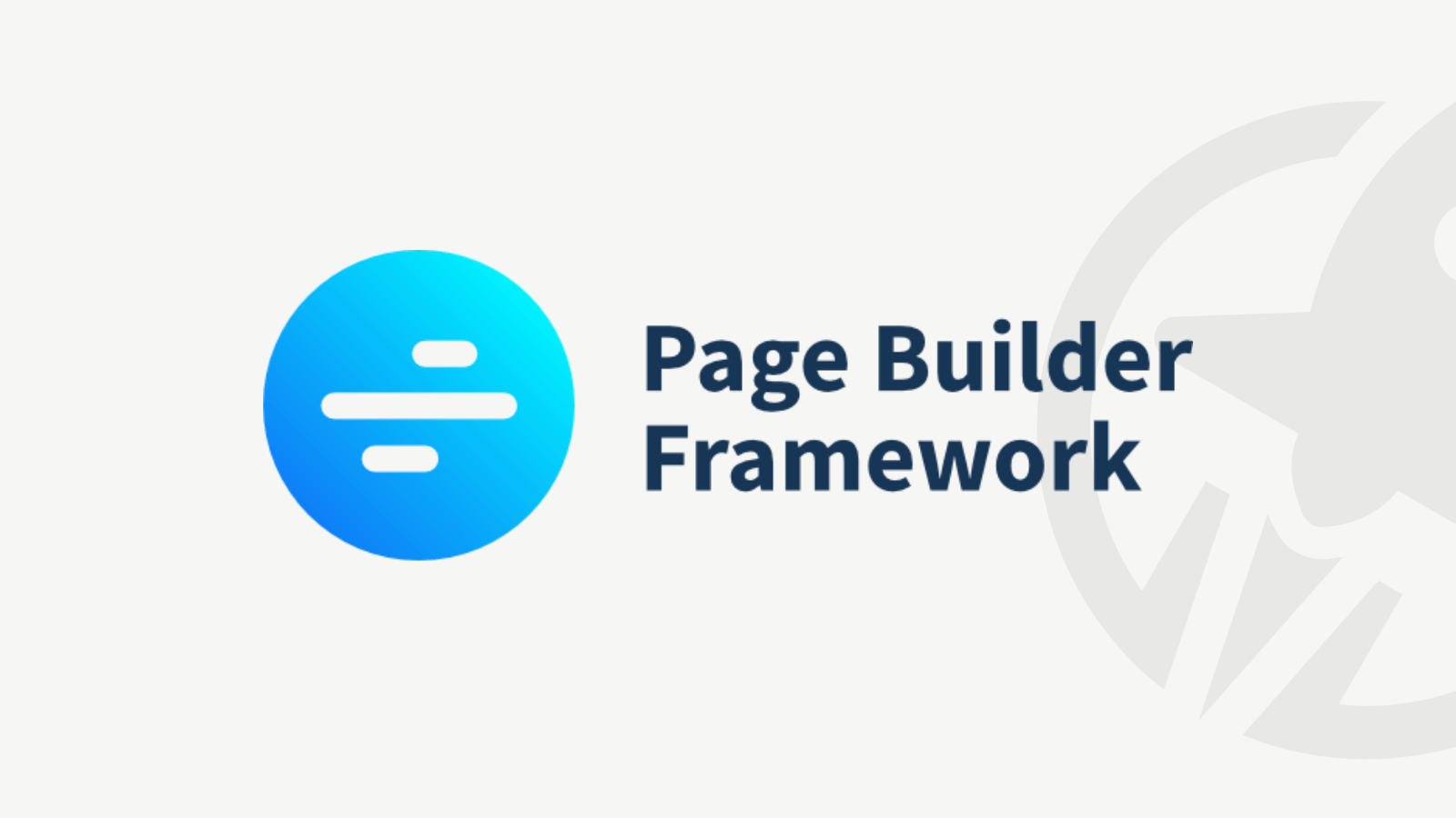 Page Builder Framework Theme