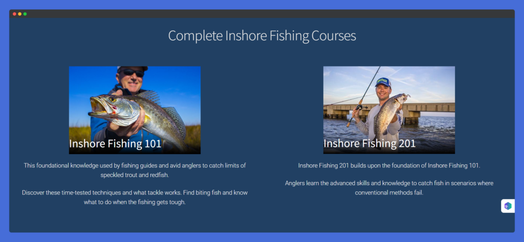 Louisiana Fishing Blog Courses by Devin Denman
