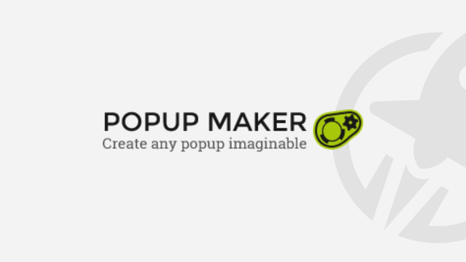 Popup Maker