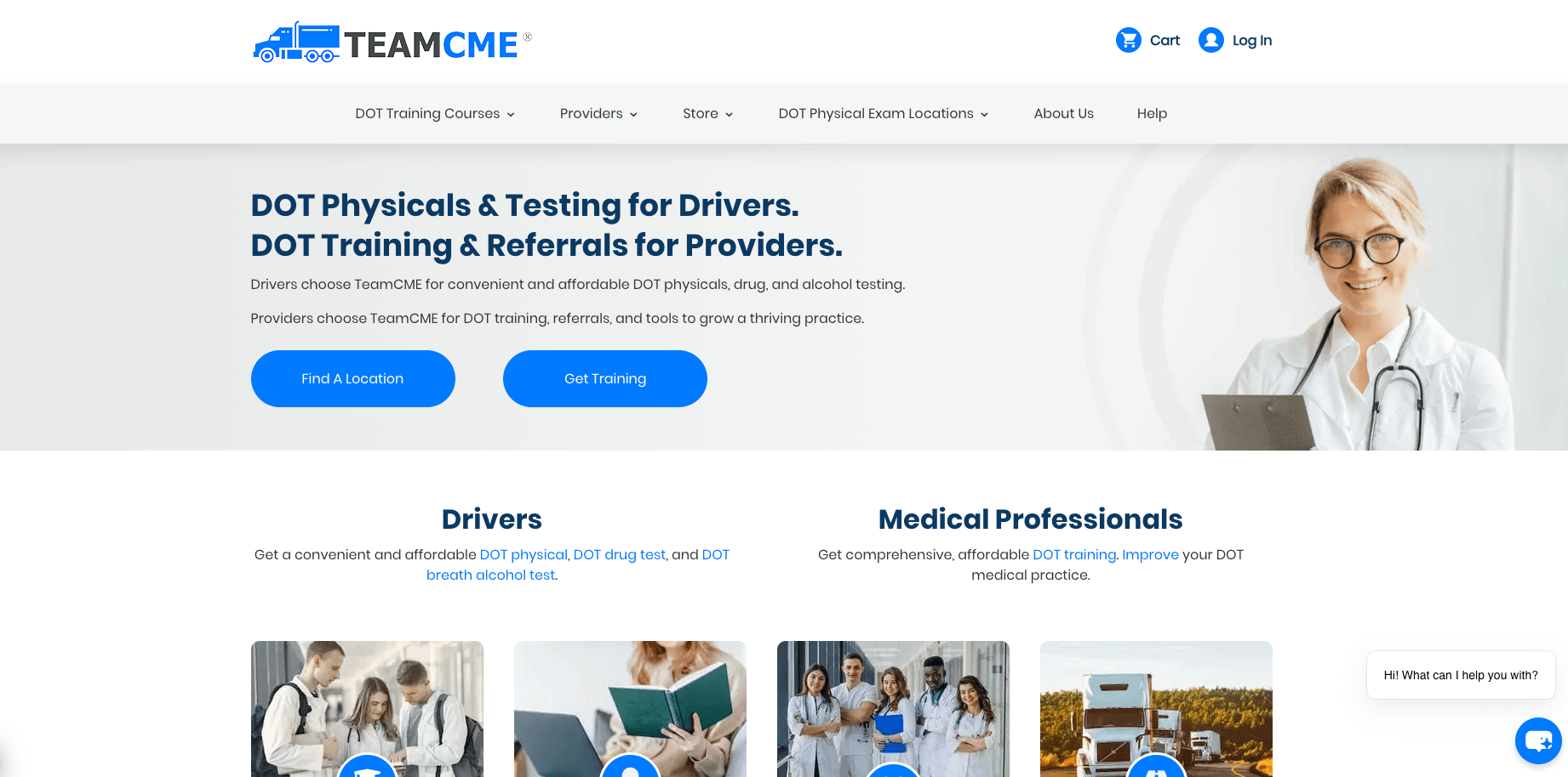 Screenshot of Showcase Item Home Page