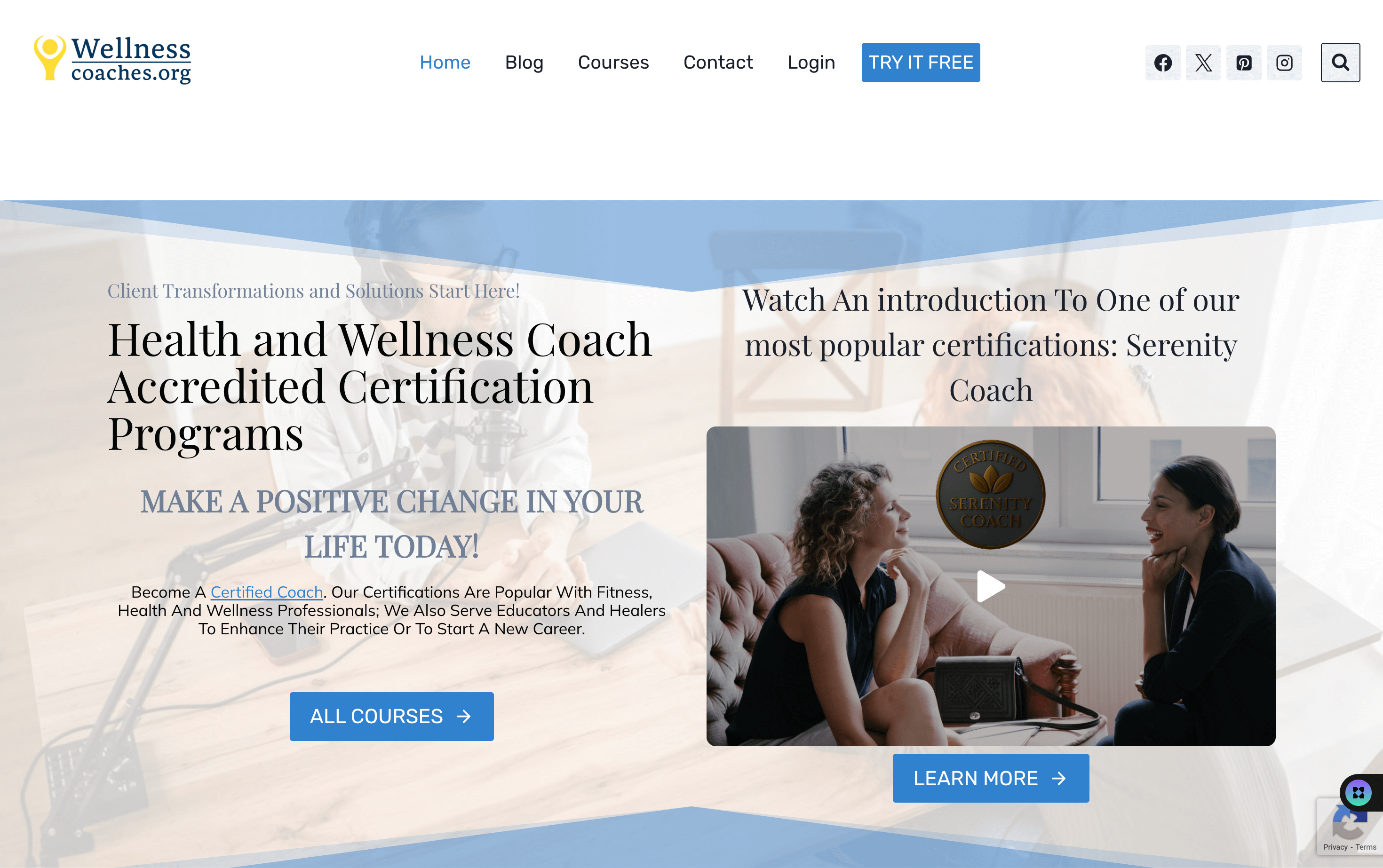 Screenshot of Showcase Item Home Page